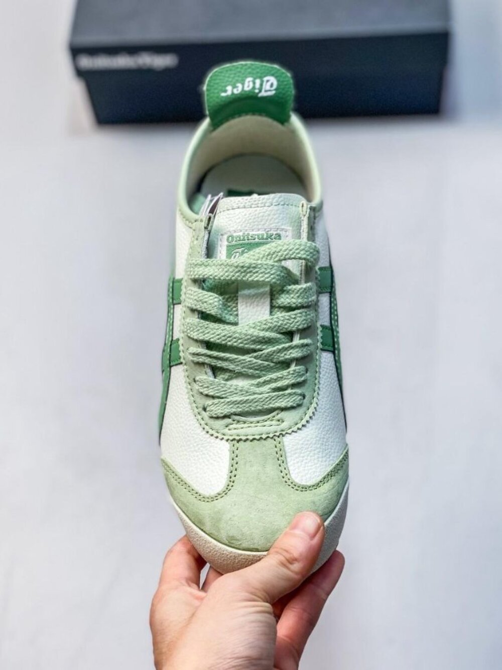Onitsuka Tiger MEXICO 66 Men's Casual Sneakers – Green – New w/ Tags (No Box) - Picture 2 of 6